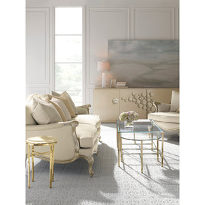   White French-Inspired Lounge Chair | Oroa.com