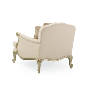   White French-Inspired Lounge Chair | Oroa.com