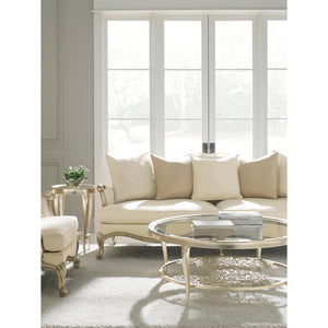   White French-Inspired Lounge Chair | Oroa.com