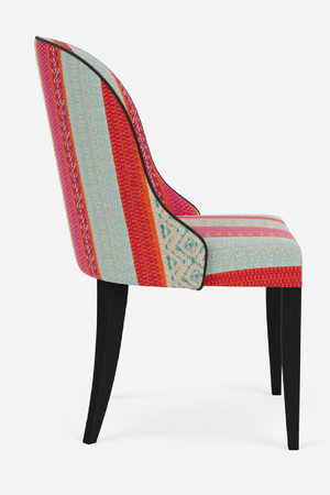 Multi-Colored Upholstered Dining Chair | Andrew Martin Aldwick | Oroa.com