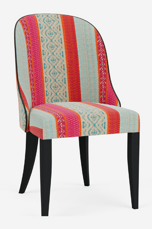 Multi-Colored Upholstered Dining Chair | Andrew Martin Aldwick | Oroa.com