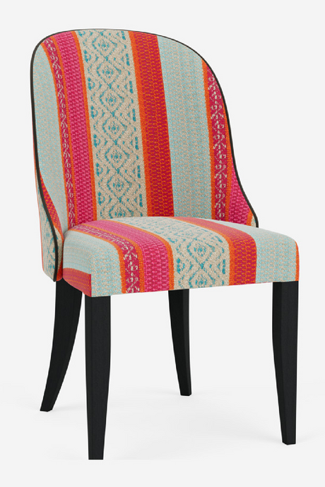 Multi-Colored Upholstered Dining Chair | Andrew Martin Aldwick | Oroa.com