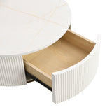 Modern European furniture - Modern Round Nesting Coffee Table - www.oroa.com