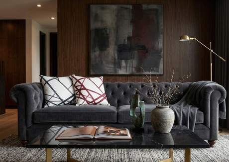 Channels Textured Pillow Cover | DEKOWE Kelly Wearstler