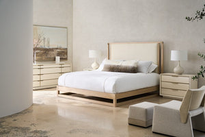 Suede Square-Back Side Chair | Caracole Et Voila | Oroa.com