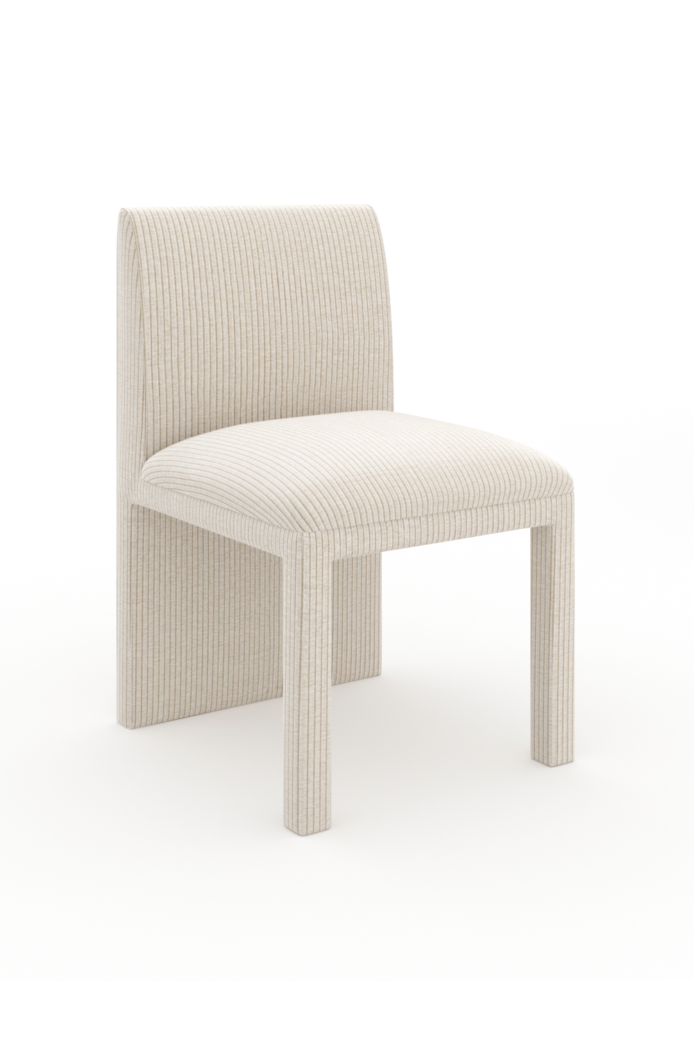 Corduroy Velvet Dining Chair | Caracole Pinstripe | Oroa.com