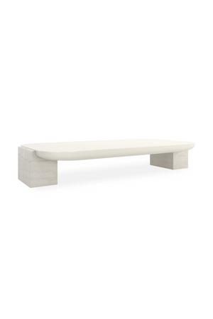 Travertine Panels Cocktail Table | Caracole Overlap | Oroa.com
