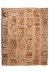 COBBLESTONE – Custom Sheepskin & Shearling Rug