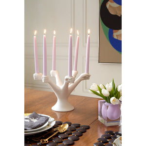 Six-Hand Porcelain Candelabra | Jonathan Adler Eve | Oroa.com