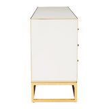 Mirrored Glass 6-Drawer Sideboard | Jonathan Adler Chambeige | Oroa.com