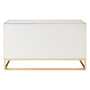 Mirrored Glass 6-Drawer Sideboard | Jonathan Adler Chambeige | Oroa.com