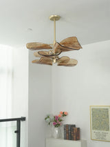Cloud Shaped Layered Amber Glass Chandelier - OROA