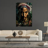 Tribal Face Photographic Art | Cobra Art Indian Portrait