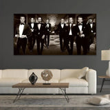 Modern European furniture - Iconic Men Art Print - www.oroa.com