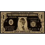 Money-Themed Wall Art | Cobra Art Gold Dollar