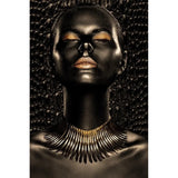 Modern European furniture - Gold Lips & Lids Woman Photographic Art - www.oroa.com