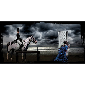May I Introduce Myself Horseman's Gaze photographic art print by Cobra Art