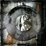 Rustic Earth-Toned Photographic Art | Cobra Art Abstract Circle Brown