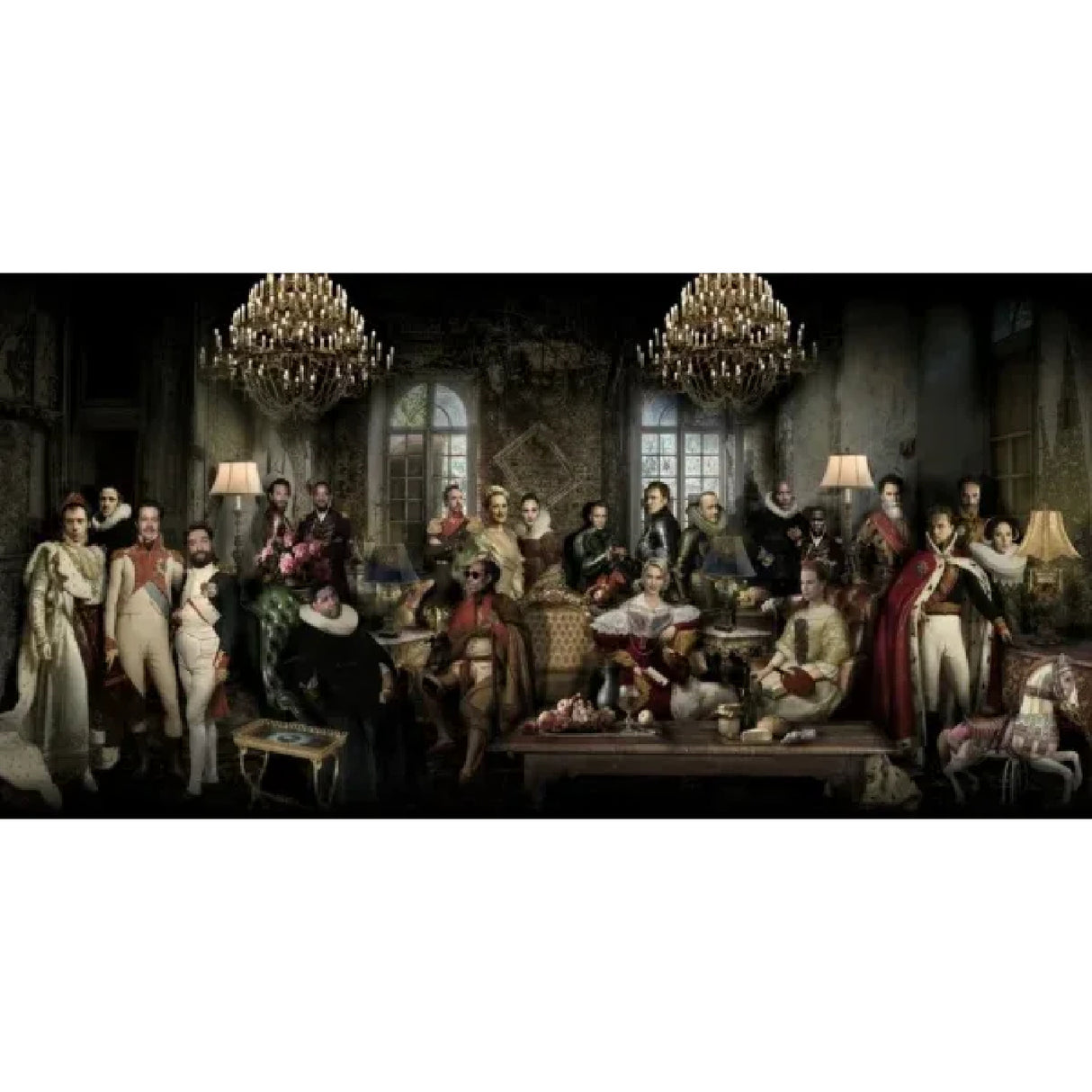   Modern European furniture - Superstars in Royal Dresses Artwork - www.oroa.com | Oroa.com