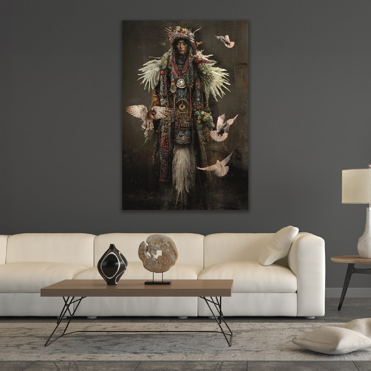 Modern European furniture - Elaborately Dressed Figure Photographic Art - www.oroa.com