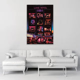 Modern European furniture - Neon Colored Sensual Photographic Art - www.oroa.com