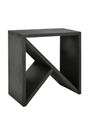 Solid Pine Side Table | Decowood Stoke | OROA.com