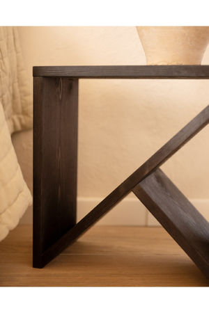 Solid Pine Side Table | Decowood Stoke | OROA.com