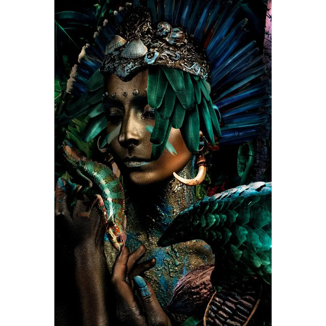 Modern European furniture - Forest Inspired Headdress Photographic Art - www.oroa.com