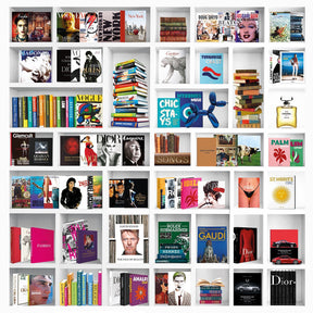 My Life in a Nutshell II Books Collage photographic art print by Cobra Art