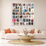 Books Collage Photographic Art | Cobra Art My Life in a Nutshell II