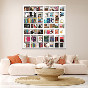   Books Collage Photographic Art | Oroa.com
