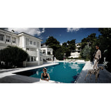 Luxury Pool Photographic Art | Cobra Art Walking the Dog
