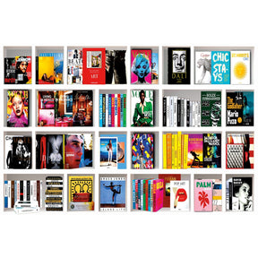 Shelf of Iconic Touchstones Art Print – That's Life – front view