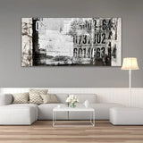 Gray & White Abstract Art | Cobra Art