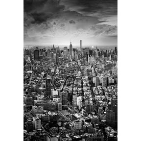 Manhattan WTC, 103th Floor Monochromatic City View photographic art print by Cobra Art