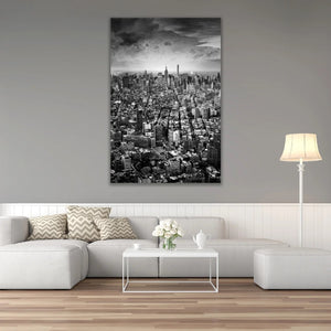   Monochromatic City View Photographic Art | Oroa.com
