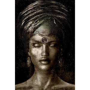   Modern European furniture - Woman With Headdress Artwork - www.oroa.com | Oroa.com