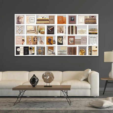   Earth-Toned Books Artwork | Oroa.com
