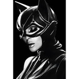 Black & White Catwoman Photographic Art | Cobra Art Some Like It