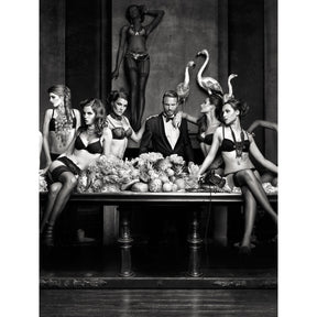 Manly Monochromatic Bikini Ladies photographic art print by Cobra Art