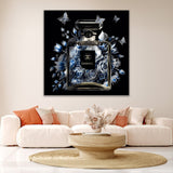 Flowery Perfume Photographic Art | Cobra Art Blue Harmony