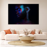 Black Woman Portrait Photographic Art | Cobra Art Precious Silence