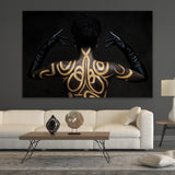 Tattooed Back Photographic Art | Cobra Art The Marked Muse