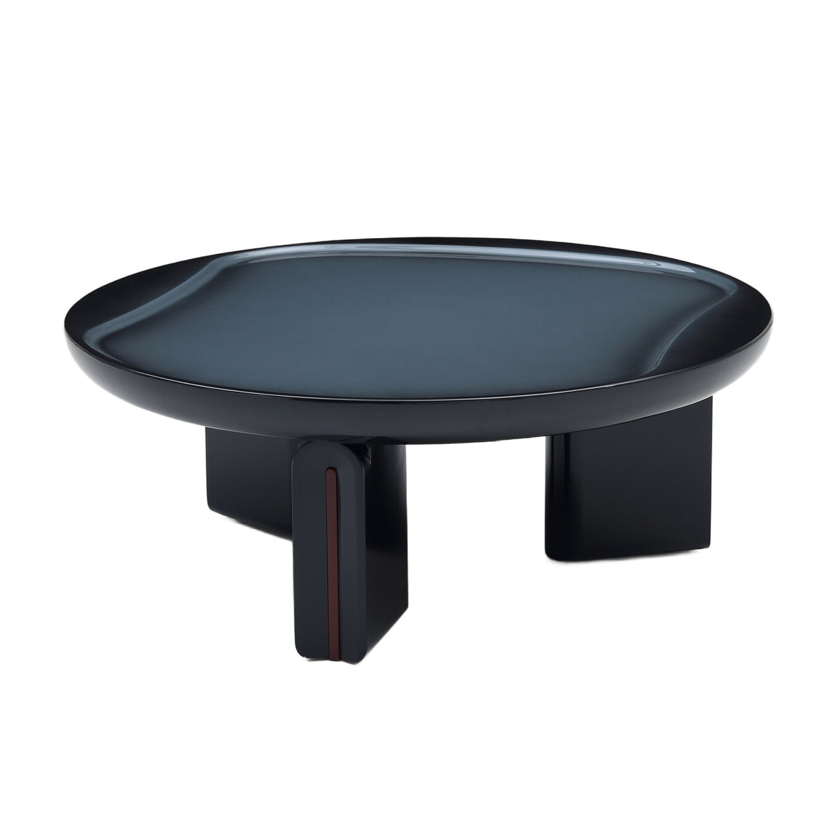 Two-Tone Round Coffee Table | OROA