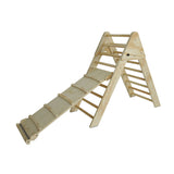 Wooden Foldable Ladder with Ramp and Slide | OROA Kids