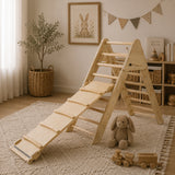 Wooden Foldable Ladder with Ramp and Slide | OROA Kids
