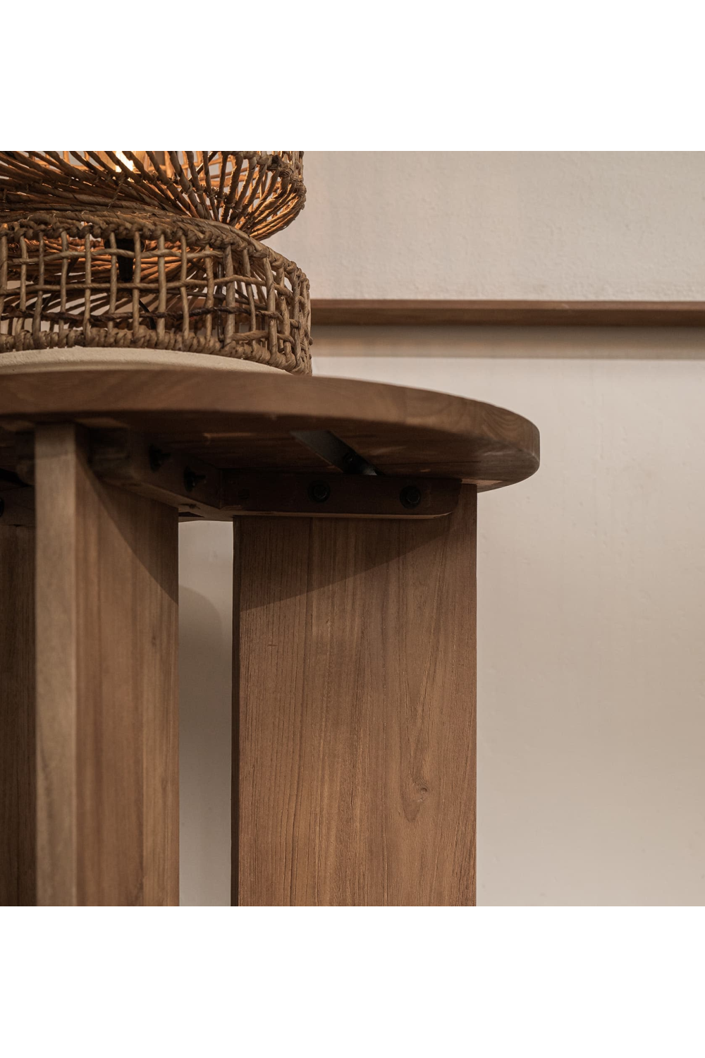 Teak Round Side Table | dBodhi Ace |  OROA.com