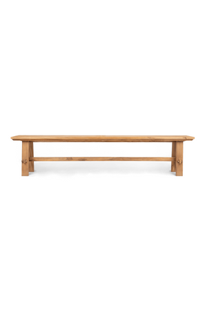 Natural Teak Wood Side Bench | dBodhi Artisan | OROA.com