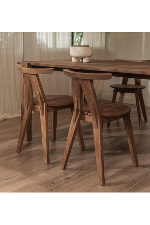 A-Framed Teak Dining Chair | dBodhi Artisan Buffalo  | OROA.com