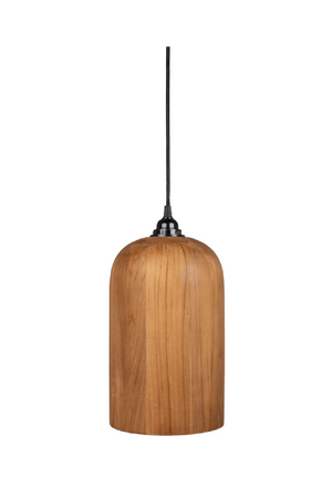Teak Wood Pendant Lamp | dBodhi Bullet |  OROA.com